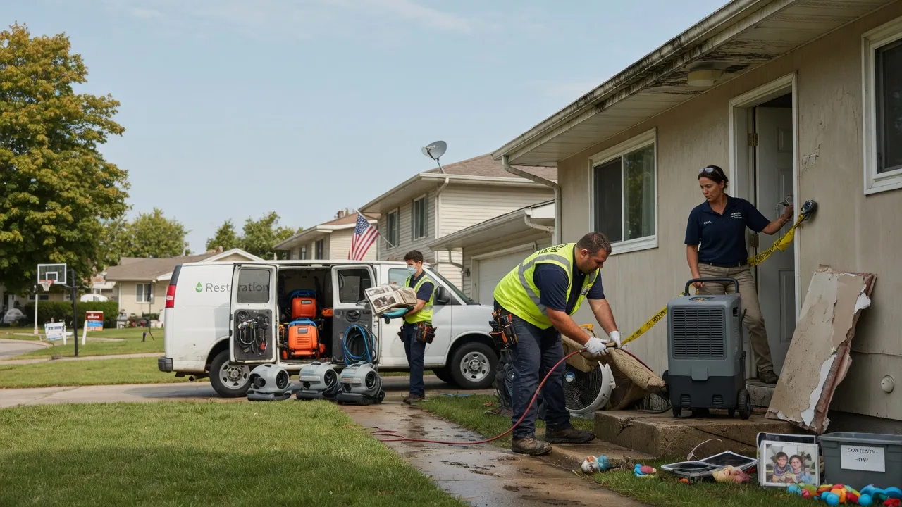 Water Damage Restoration in Eleroy, IL near me